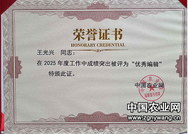 9王光兴中国农业网优秀编辑.png