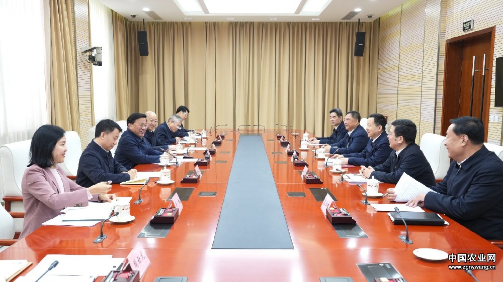 农业农村部与山东省政府举行工作会谈